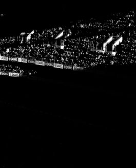 Light through the stadium