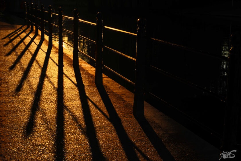 Golden hour by the Cam